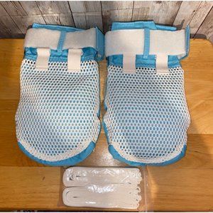 EZ Assistive Dementia Restraint Gloves Zipper Opening Patients Elderly Washable